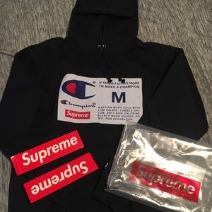 Supreme x Champion Hoodie